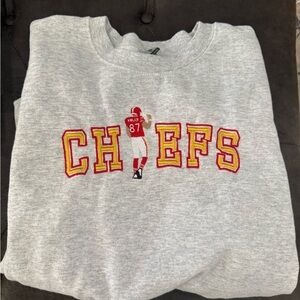 Travis Kelce Chiefs Sweatshirt Size L